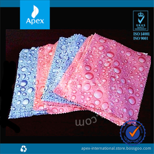 Wholesale custom jewelry polishing cleaning cloth